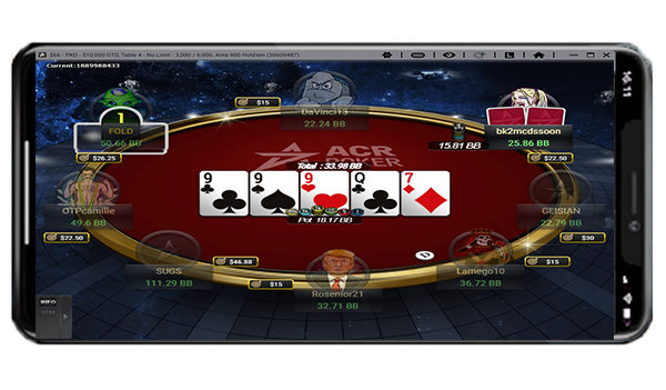 ACR Poker iPhone App